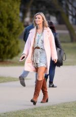 JOANNA KRUPA Out at Lazienki The Royal Park in Warsaw 03/05/2017