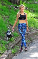 JOANNA KRUPA Walks Her Dog Outt in Los Angeles 03/14/2017