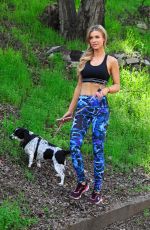 JOANNA KRUPA Walks Her Dog Outt in Los Angeles 03/14/2017