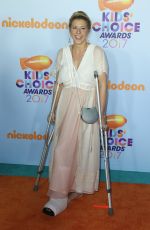 JODIE SWEETIN at Nickelodeon 2017 Kids’ Choice Awards in Los Angeles 03/11/2017