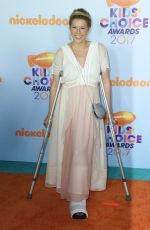 JODIE SWEETIN at Nickelodeon 2017 Kids’ Choice Awards in Los Angeles 03/11/2017