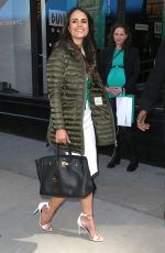 JORDANA BREWSTER Arrives at AOL Studio in New York 03/29/2017