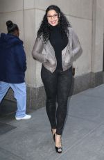JORDIN SPARKS Leaves Today Show in New York 03/06/2017