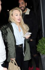 JORGIE PORTER Night Out in Chelse 03/10/2017