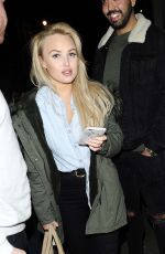 JORGIE PORTER Night Out in Chelse 03/10/2017