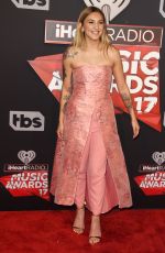 JULIA MICHAELS at 2017 iHeartRadio Music Awards in Los Angeles 03/05/2017