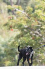 JULIA ROBERTS Walks Her Dogs Out in Malibu 03/07/2017