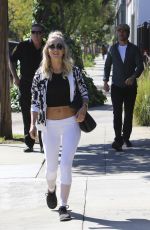 JULIANNE HOUGH Arrives at her Move Beyond Dancer Auditions in Los Angeles 03/09/2017