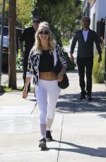 JULIANNE HOUGH Arrives at her Move Beyond Dancer Auditions in Los Angeles 03/09/2017