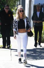JULIANNE HOUGH Arrives at her Move Beyond Dancer Auditions in Los Angeles 03/09/2017