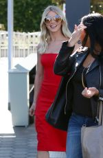 JULIANNE HOUGH Arrives at Universal Studios in Universal City 03/07/2017