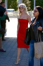 JULIANNE HOUGH Arrives at Universal Studios in Universal City 03/07/2017