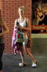 JULIANNE HOUGH at Core Power Yoga in Studio City 03/11/2017