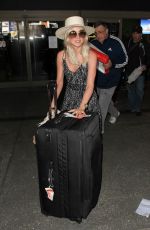 JULIANNE HOUGH at LAX Airport in Los Angeles 03/06/2017