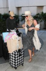 JULIANNE HOUGH at LAX Airport in Los Angeles 03/06/2017