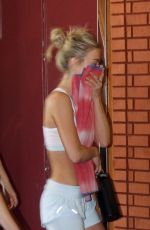 JULIANNE HOUGH at #MOVEinteractive Event at Core Power Yoga in Studio City 03/11/2017