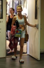 JULIANNE HOUGH at #MOVEinteractive Event at Core Power Yoga in Studio City 03/11/2017