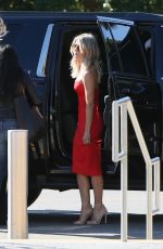 JULIANNE HOUGH on the Set of Extra in Hollywood 03/07/2017