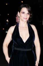 JULIETTE BINOCHE Arrives at Grand Rex Cinema in Paris 03/21/2017