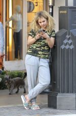 JUNO TEMPLE Shopping at The Grove in Los Angeles 03/08/2017