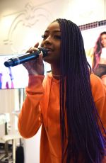 JUSTINE SKYE at Forever 21 Event in Glendale 03/24/2017