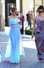 KARA DEL TORO and ELLIE GONSALVES Out Shopping in Los Angeles 03/29/2017