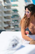 KARINA JELINEK in Bikini on the Beach in Miami 03/22/2017