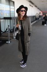 KARLA SOUZA at LAX Airport in Los Angeles 03/02/2017