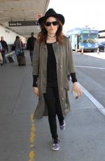 KARLA SOUZA at LAX Airport in Los Angeles 03/02/2017