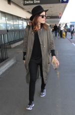 KARLA SOUZA at LAX Airport in Los Angeles 03/02/2017