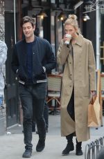 KARLIE KLOSS and Joshua Kushner Out Shopping in New York 03/26/2017