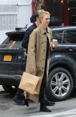 KARLIE KLOSS and Joshua Kushner Out Shopping in New York 03/26/2017