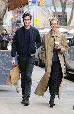 KARLIE KLOSS and Joshua Kushner Out Shopping in New York 03/26/2017