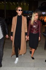 KARLIE KLOSS Arrives at CDG Airport in Paris 03/01/2017
