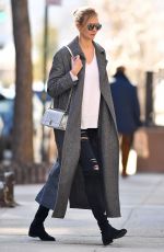 KARLIE KLOSS Out and About in New York 03/05/2017