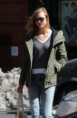 KARLIE KLOSS Out and About in New York 03/26/2017