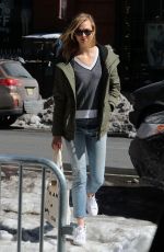 KARLIE KLOSS Out and About in New York 03/26/2017