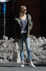 KARLIE KLOSS Out and About in New York 03/26/2017