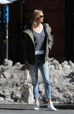 KARLIE KLOSS Out and About in New York 03/26/2017