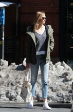KARLIE KLOSS Out and About in New York 03/26/2017