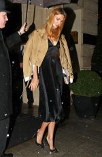KARLIE KLOSS Out for Dinner in Paris 03/02/2017