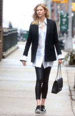 KARLIE KLOSS Out in New York 03/07/2017