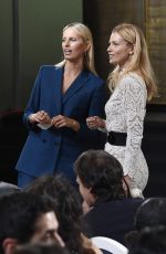 KAROLINA KURKOVA and DANIELA PESTOVA at Mercedes-Bbenz Prague Fashion Week 03/21/2017