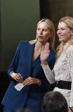 KAROLINA KURKOVA and DANIELA PESTOVA at Mercedes-Bbenz Prague Fashion Week 03/21/2017
