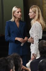 KAROLINA KURKOVA and DANIELA PESTOVA at Mercedes-Bbenz Prague Fashion Week 03/21/2017