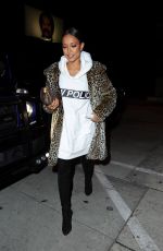 KARREUCHE TRAN at Catch LA in West Hollywood 03/05/2017