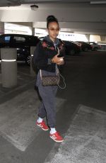 KARREUCHE TRAN at Los Angeles International Airport 03/03/2017
