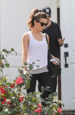 KATE BECKINSALE Leaves Her Home in Pacific Palisades 03/17/2017