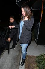 KATE DEL CASTILLO Leaves Gracias Madre in West Hollywood 03/20/2017
