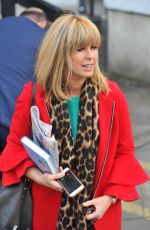KATE GARRAWAY Leaves ITV Studios in London 03/06/2017